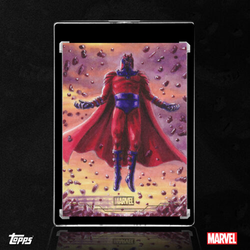 Magneto Sketch Card by Duke
