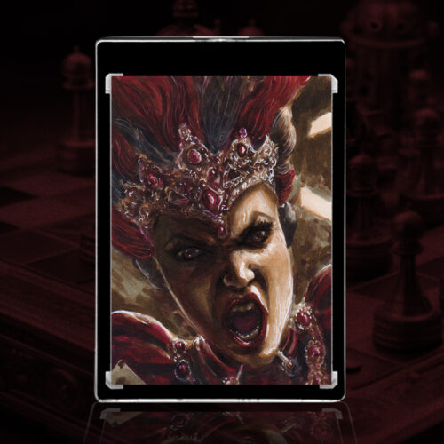 The Queen of Hearts Sketch Card by Duke