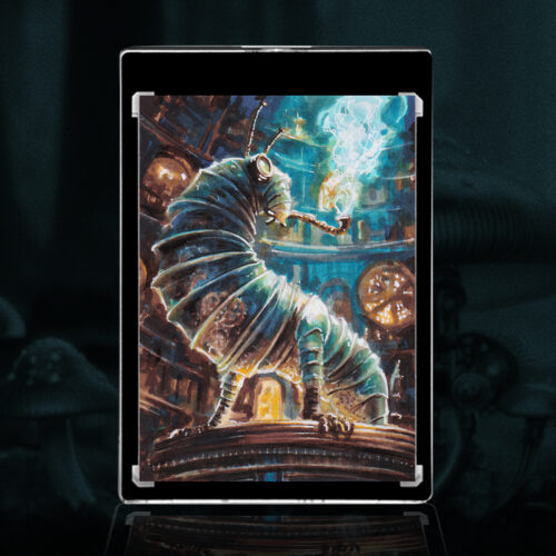 The Caterpillar sketch card by Duke