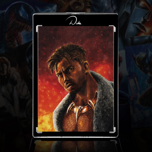 Killmonger Sketch Card by Duke