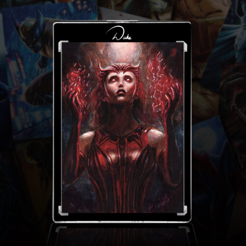 The Scarlet Witch Sketch Card by Duke