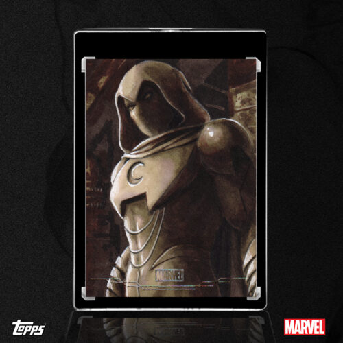 Moon Knight Sketch Card by Duke