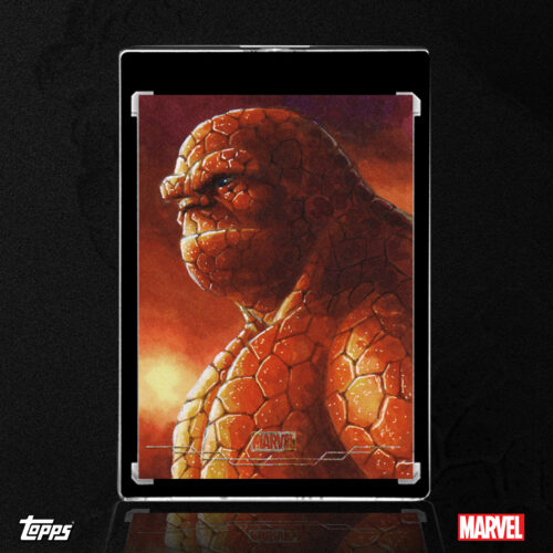The Thing Sketch Card by Duke