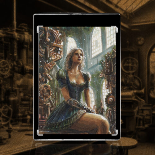 Alice in Wonderland sketch card by Duke