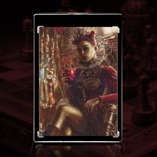 The Queen of Hearts sketch card by Duke