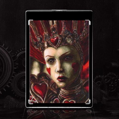 The Queen of Hearts sketch card by Duke