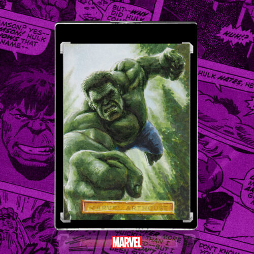 The Hulk Sketch Card by Duke