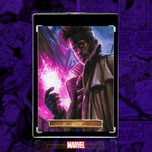 Gambit Sketch Card by Duke