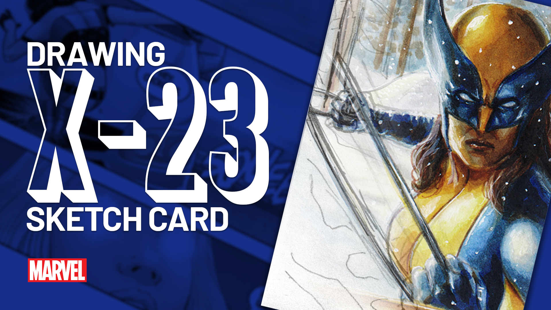 X-23 Sketch Card by Duke