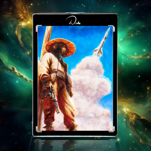 Scarecrow sketch card from Masterpiece cards the Wonderful Wizard of Oz by Duke