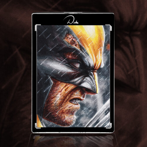 Wolverine Sketch Card by Duke