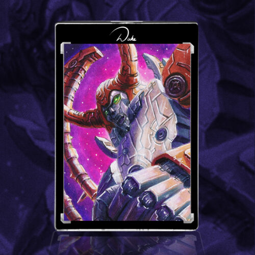 Unicron Sketch Card by Duke