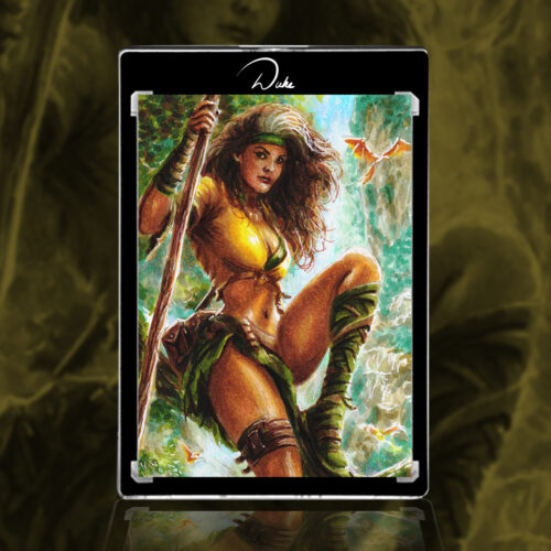 Savage Land Rogue Sketch Card by Duke