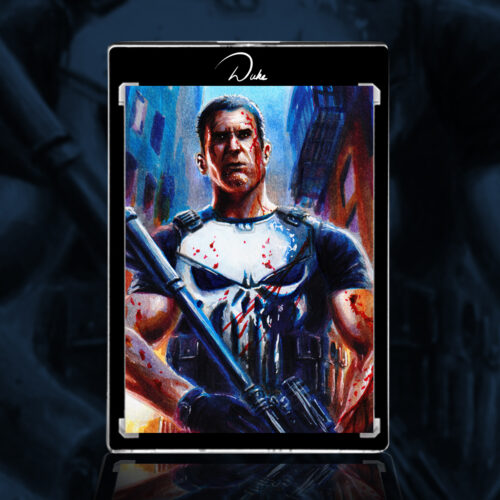 The Punisher Sketch Card by Duke