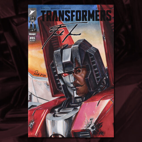 Starscream sketch cover by Duke