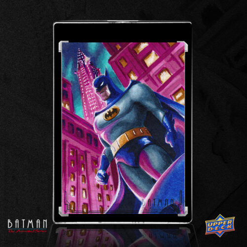 The Batman Upperdeck Batman the Animated Series Sketch Card by Duke