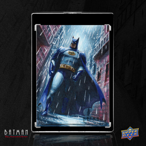 Batman Upperdeck Batman the Animated Series Sketch Card by Duke