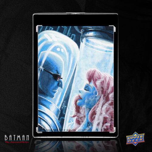 Mister Freeze Upperdeck Batman the Animated Series Sketch Card by Duke