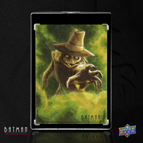 Scarecrow Upperdeck Batman the Animated Series Sketch Card by Duke