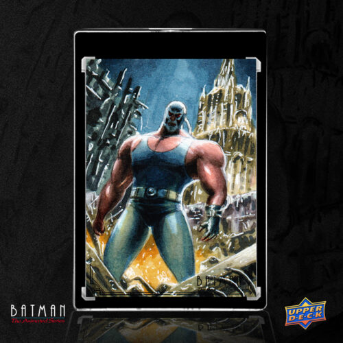 Bane Upperdeck Batman the Animated Series Sketch Card by Duke