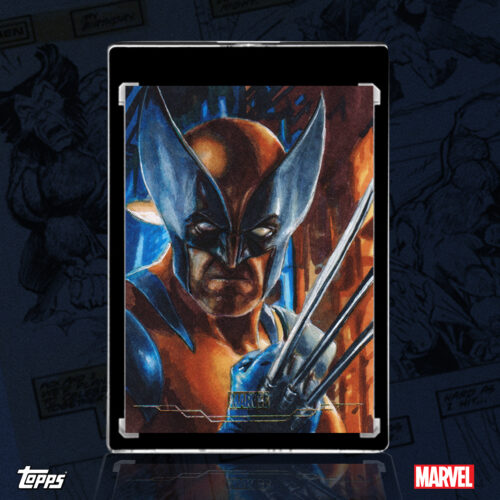 Wolverine 2026 Topps Brooklyn Collection sketch card by Duke