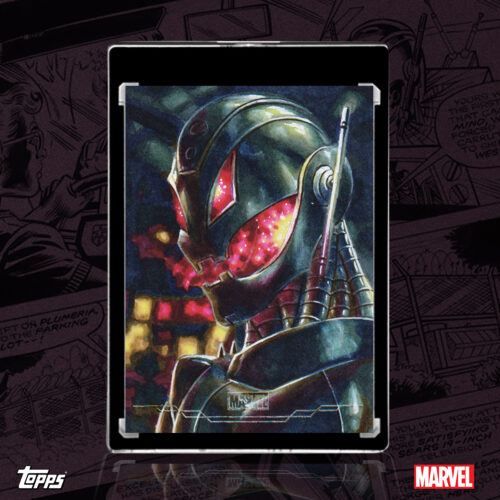 Ultron 2026 Topps Brooklyn Collection sketch card by Duke