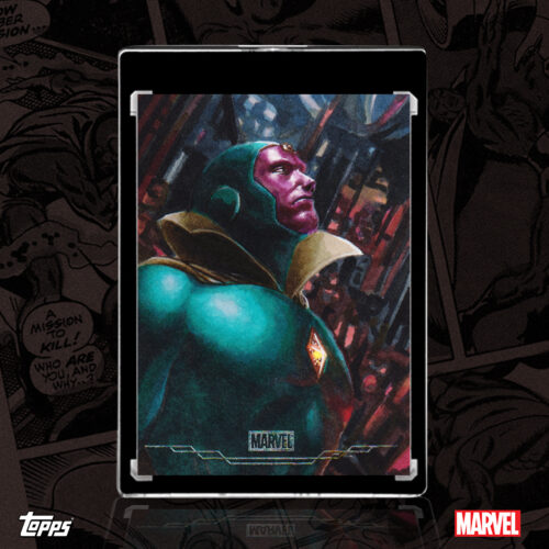 The Vision 2026 Topps Brooklyn Collection sketch card by Duke