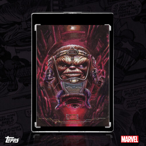 M.O.D.O.K. 2026 Topps Brooklyn Collection sketch card by Duke