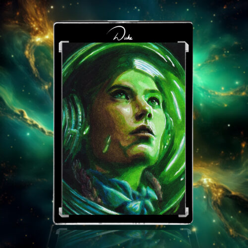 Dorothy sketch card from Masterpiece cards the Wonderful Wizard of Oz by Duke