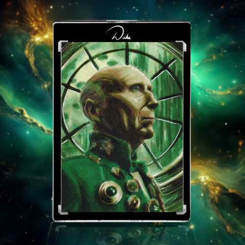 The Wizard of Oz of the West sketch card from Masterpiece cards the Wonderful Wizard of Oz by Duke