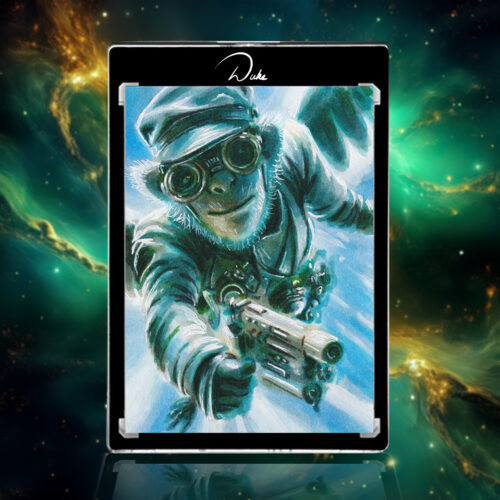 The Wizard of Oz Winged Monkeys sketch card from Masterpiece cards the Wonderful Wizard of Oz by Duke