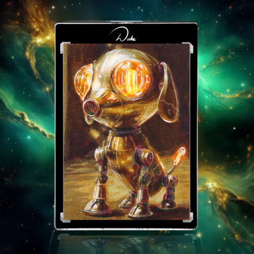 Toto sketch card from Masterpiece cards the Wonderful Wizard of Oz by Duke