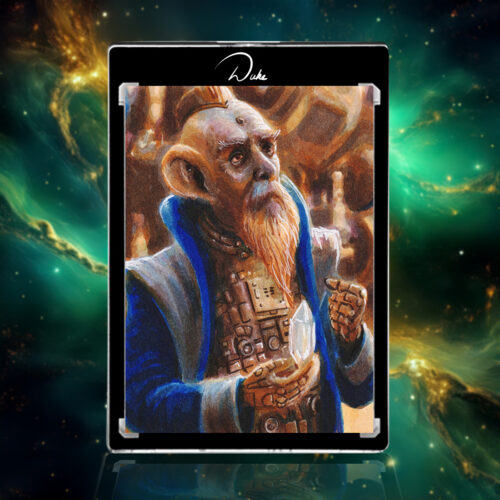 The Mayor of the Munchkins sketch card by Duke