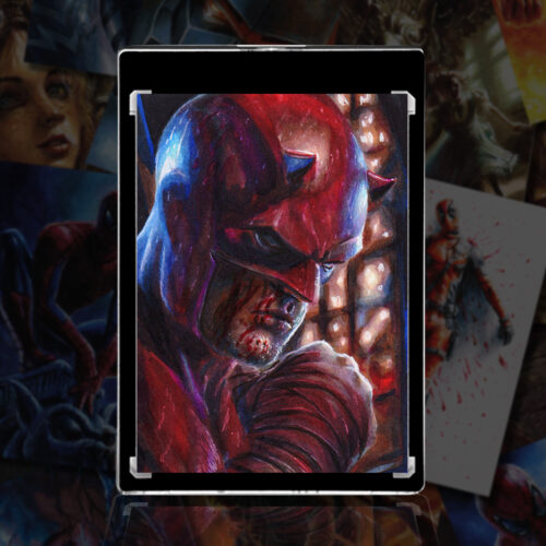 Daredevil Sketch Card by Duke