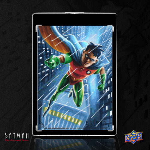 Robin Upperdeck Batman the Animated Series Sketch Card by Duke