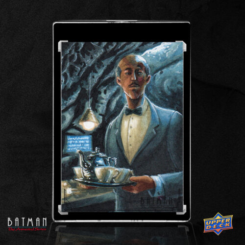 Alfred Pennyworth Upperdeck Batman the Animated Series Sketch Card by Duke