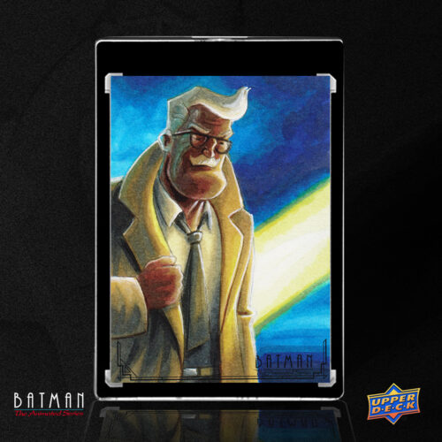 Commissioner Gordon Upperdeck Batman the Animated Series Sketch Card by Duke
