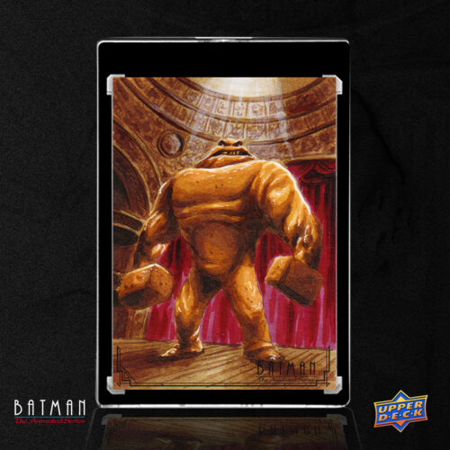 Clayface Upperdeck Batman the Animated Series Sketch Card by Duke
