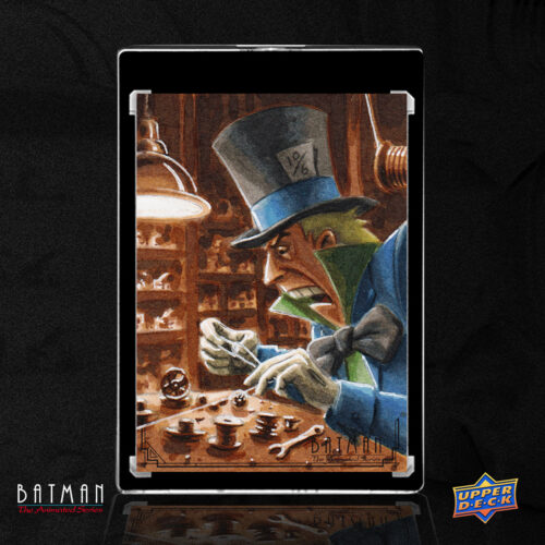 The Mad Hatter Upperdeck Batman the Animated Series Sketch Card by Duke