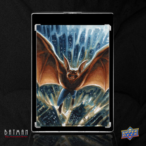 Man-Bat Upperdeck Batman the Animated Series Sketch Card by Duke
