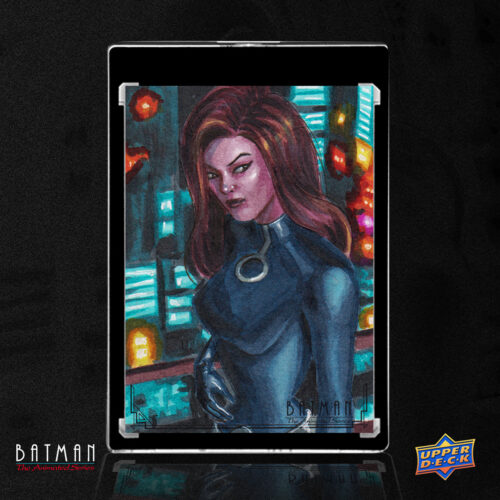 Talia al Ghul Upperdeck Batman the Animated Series Sketch Card by Duke