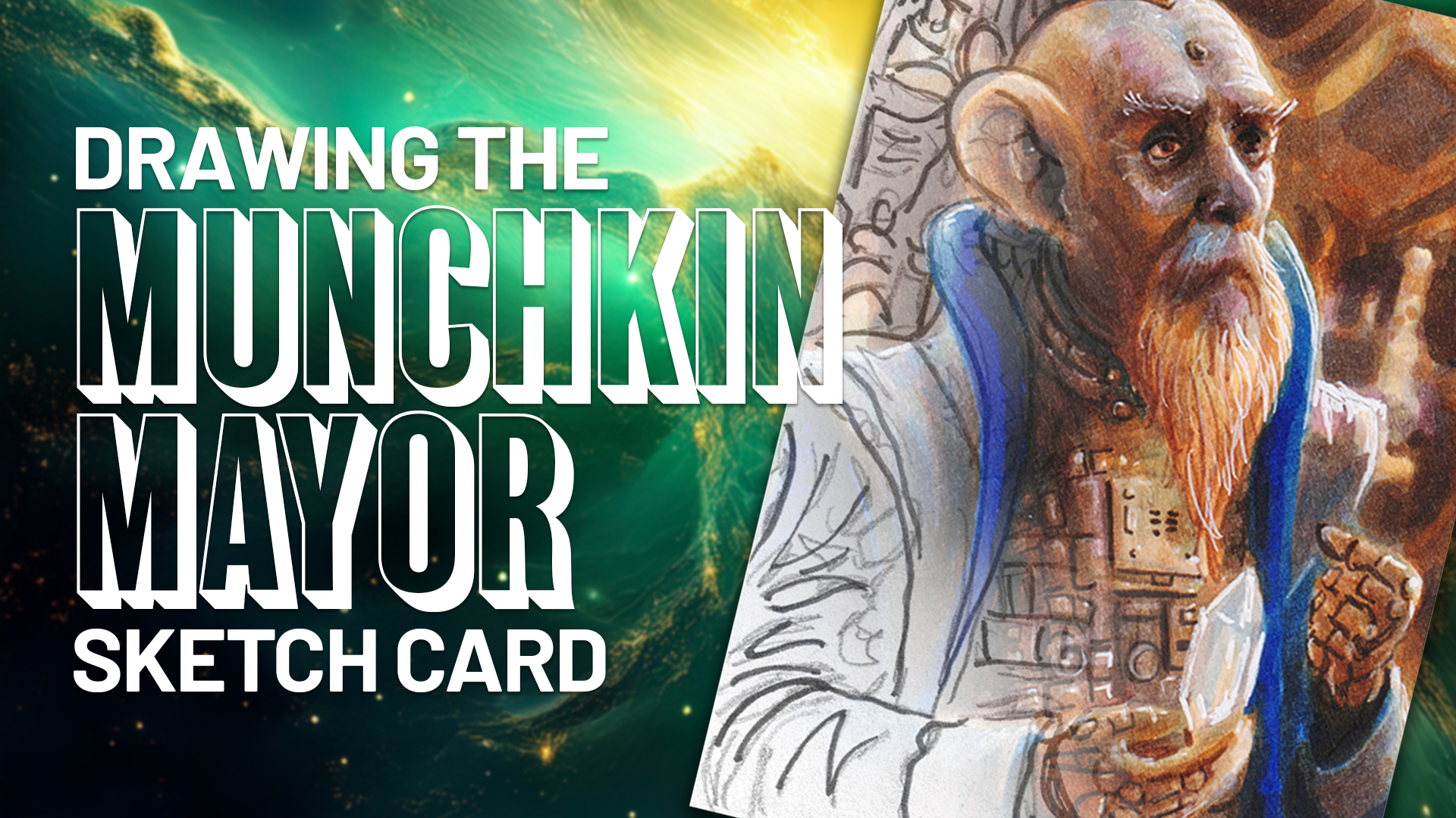 The Mayor of the Munchkins sketch card by Duke