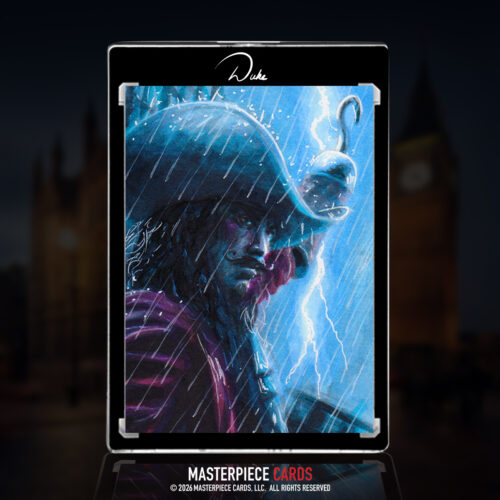 Masterpiece Cards Peter Pan Captain Hook Sketch Card by Duke
