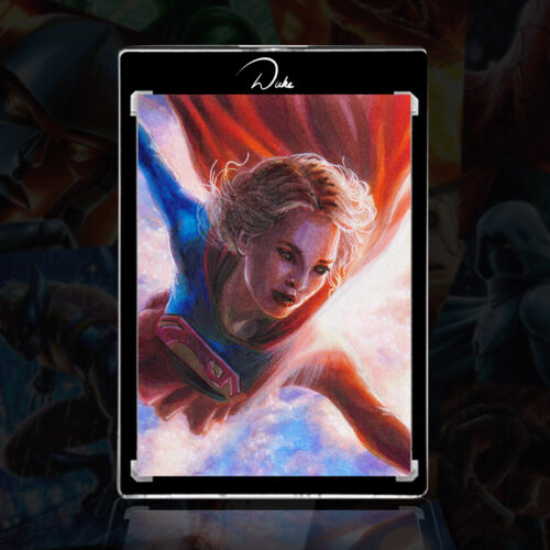 Supergirl Sketch Card by Duke