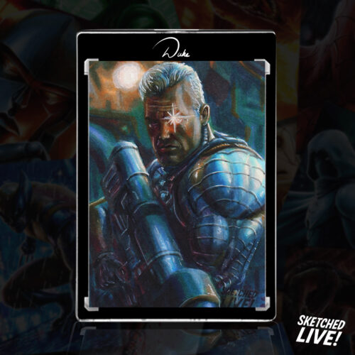 Cable Sketch Card by Duke