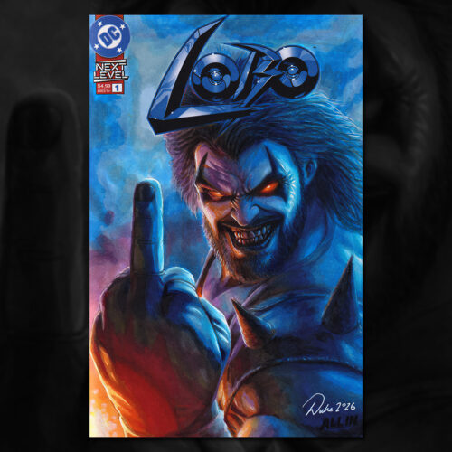 Lobo Sketch Cover by Duke