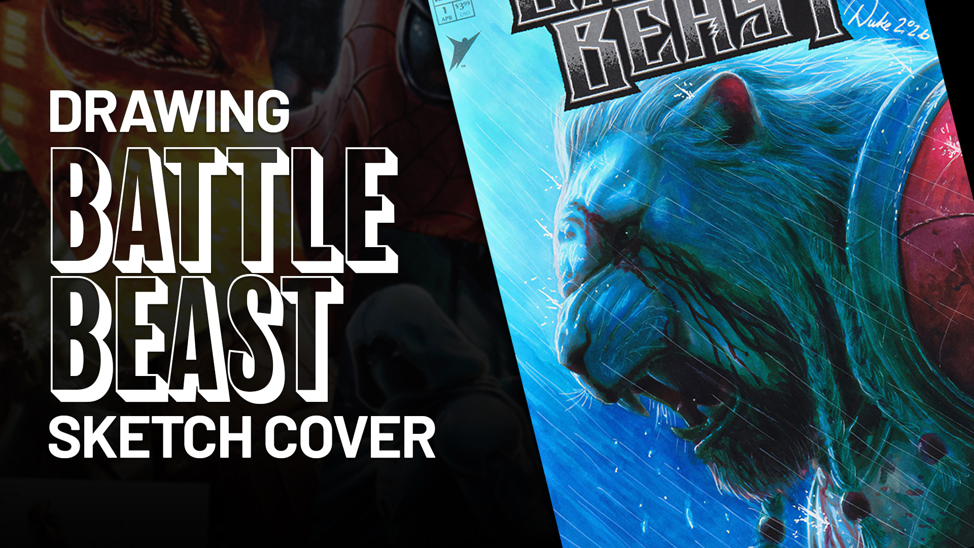 Battle Beast Sketch Cover by Duke