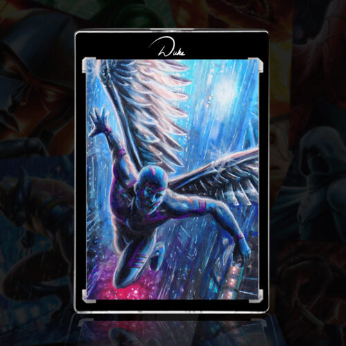 Archangel sketch card by Duke