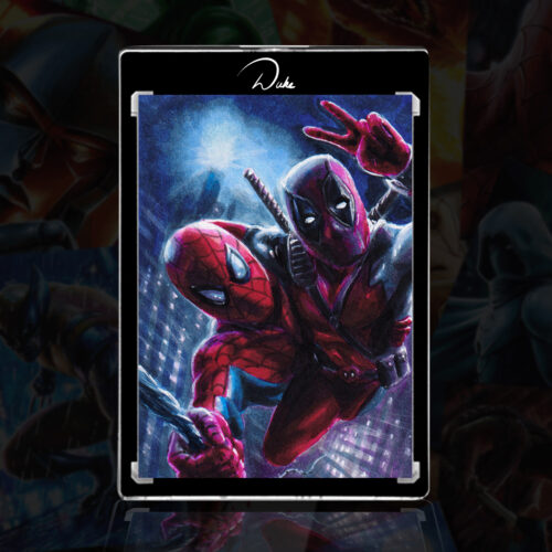 Spider-Man Deadpool Sketch Card by Duke