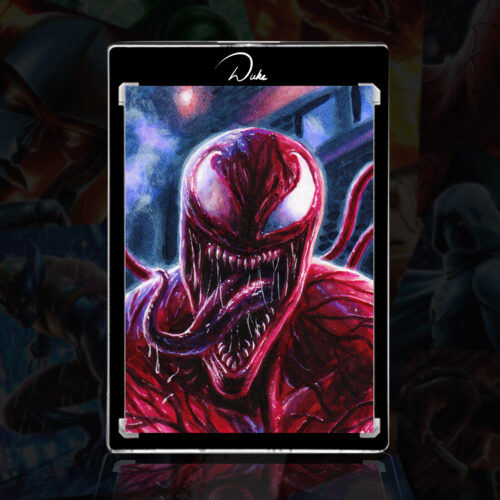 Carnage Sketch Card by Duke